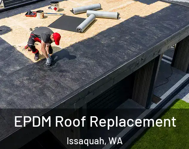  EPDM Roof Replacement Issaquah, WA