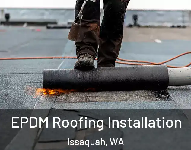  EPDM Roofing Installation Issaquah, WA