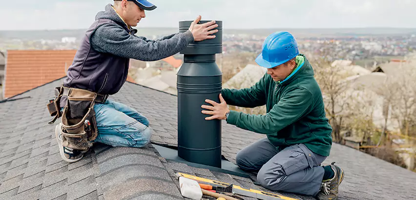 Chimney Flashing Replacement for Storm Damage in Issaquah
