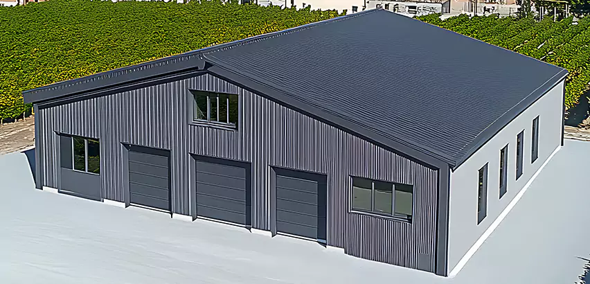 Corrugated Garage Roof Repair in Issaquah