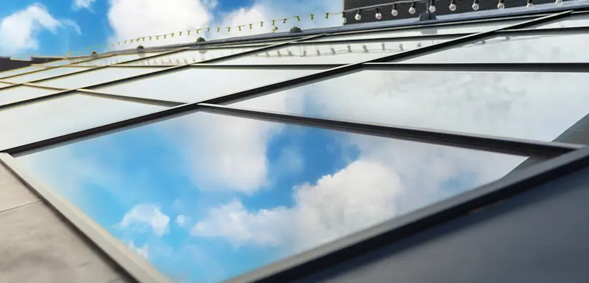 Flat Roof Skylight Installation in Issaquah