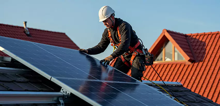 Solar Panels on Steel Roof Installation in Issaquah