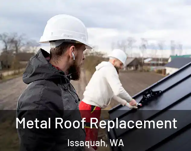  Metal Roof Replacement Issaquah, WA